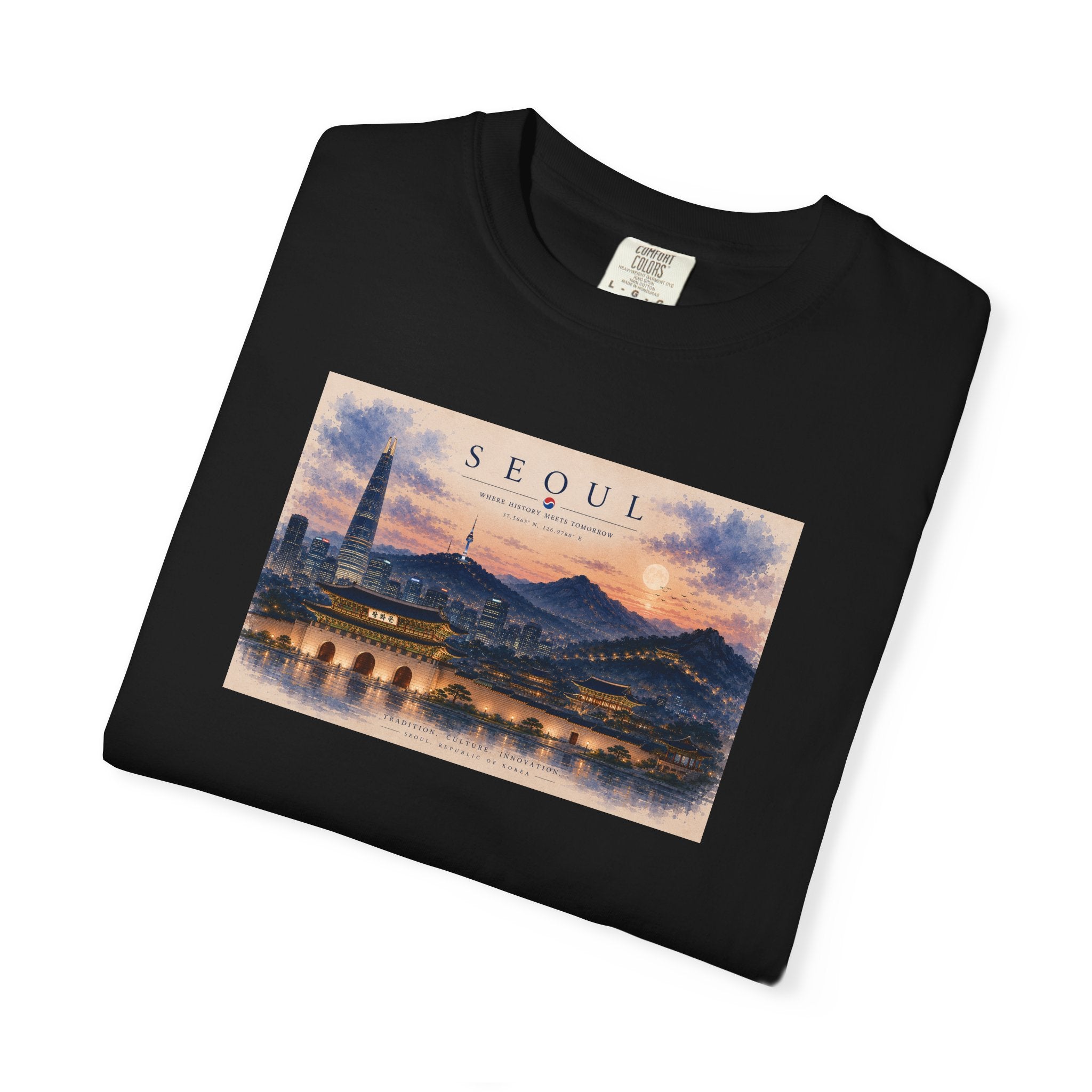 Seoul Heritage Garment Dyed Heavyweight Tee