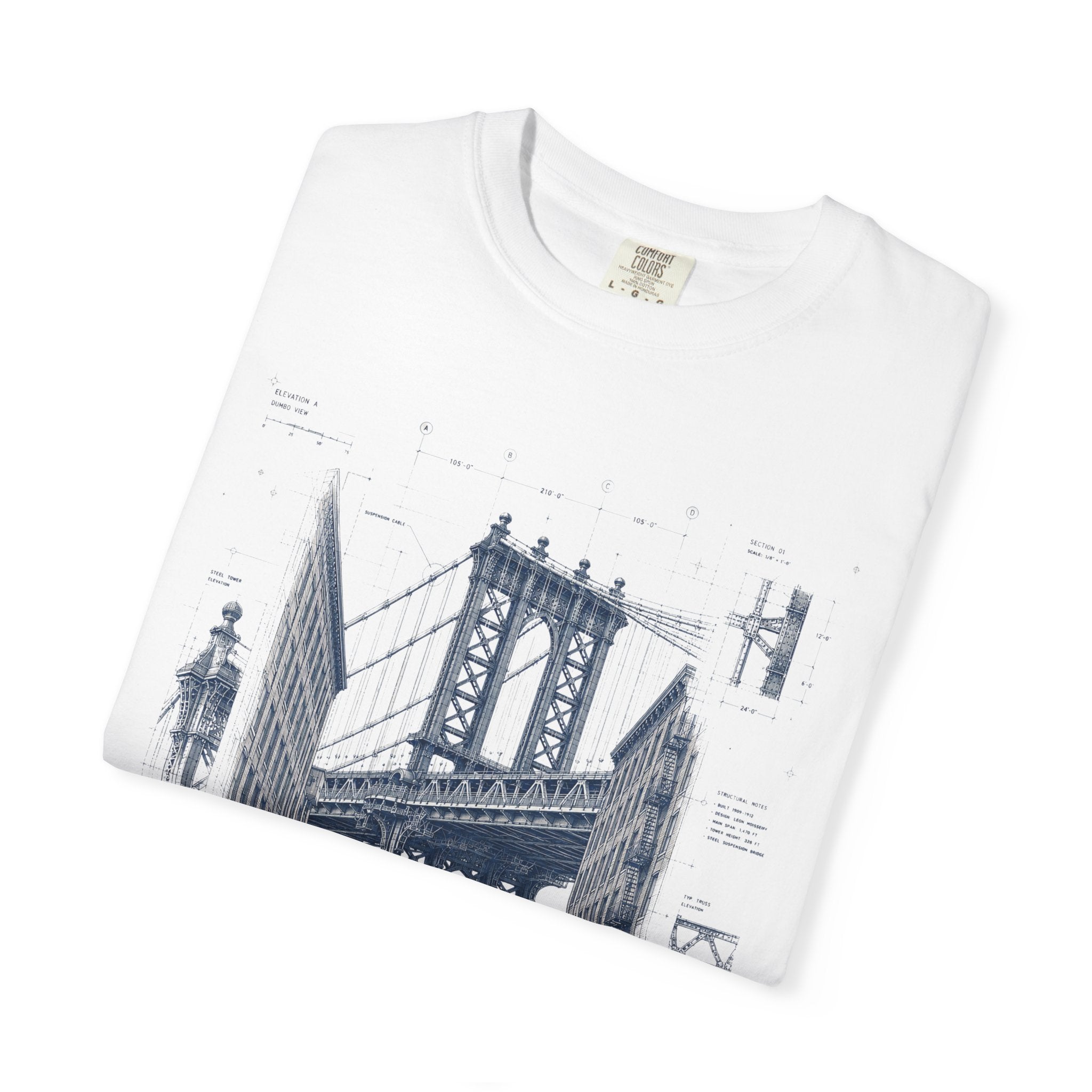 Manhattan Blueprint Rhythm Garment Dyed Heavyweight