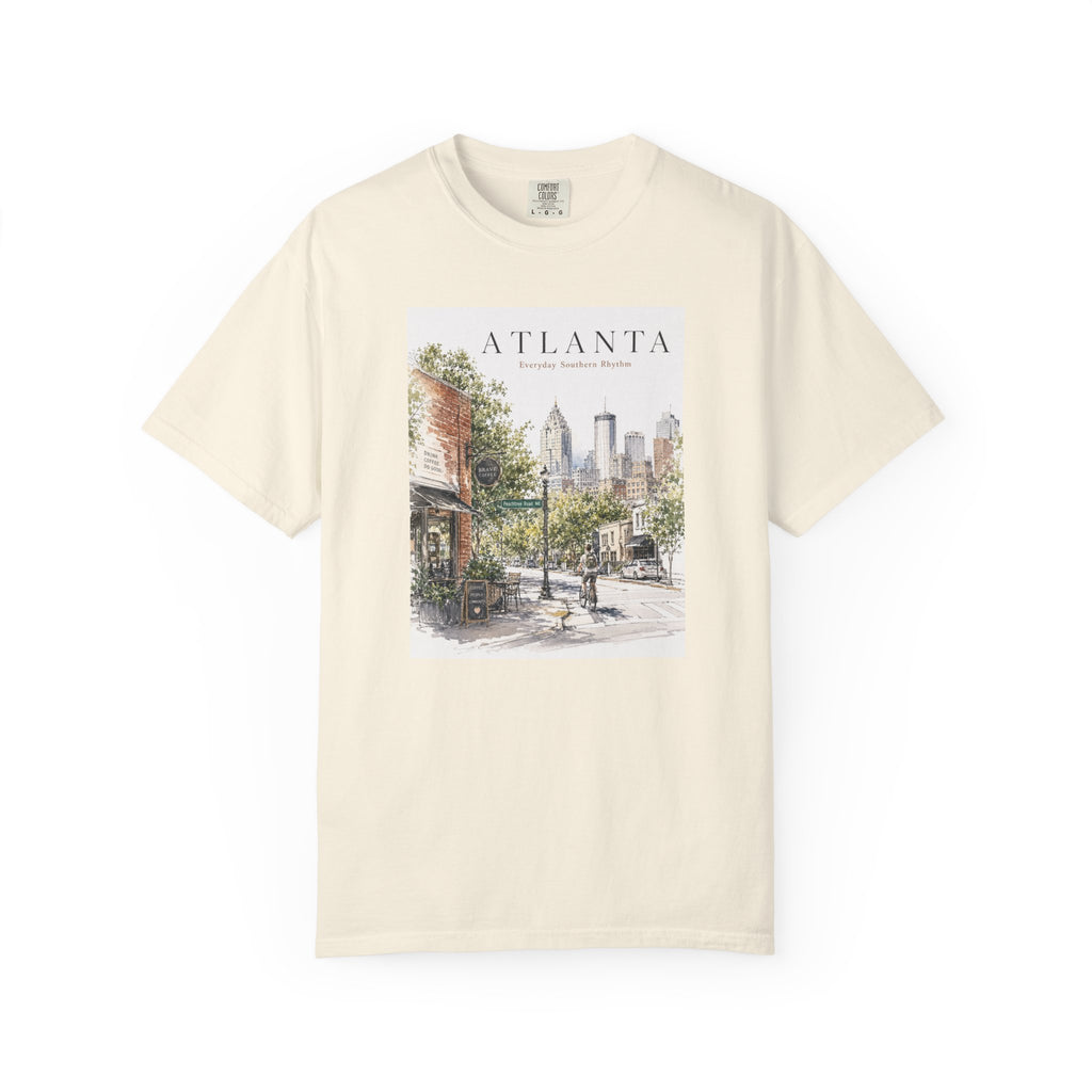 Atlanta Southern Rhythm Garment Dyed Heavyweight Tee