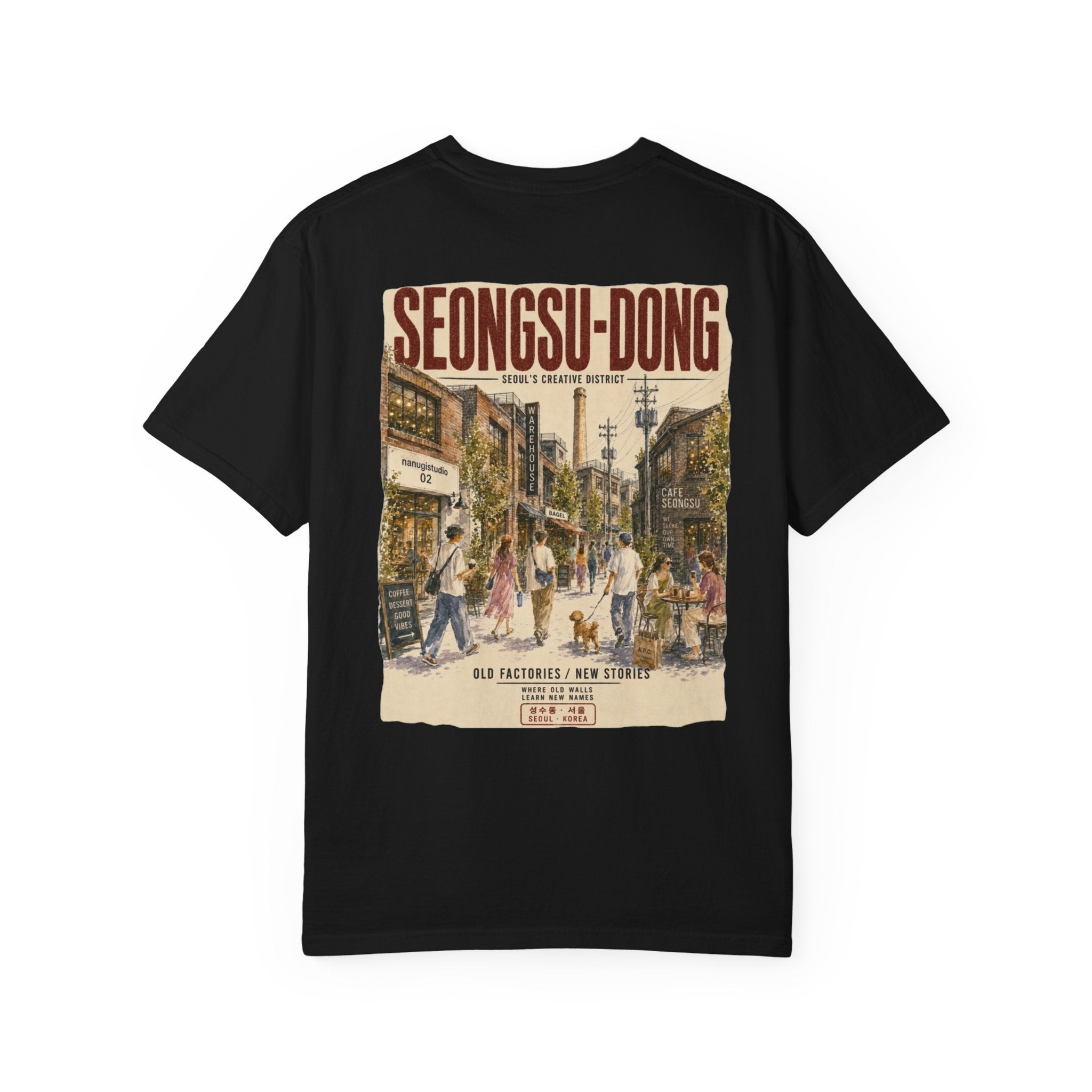 Seoul Seongsu Rhythm Garment Dyed Heavyweight Tee Vol.3