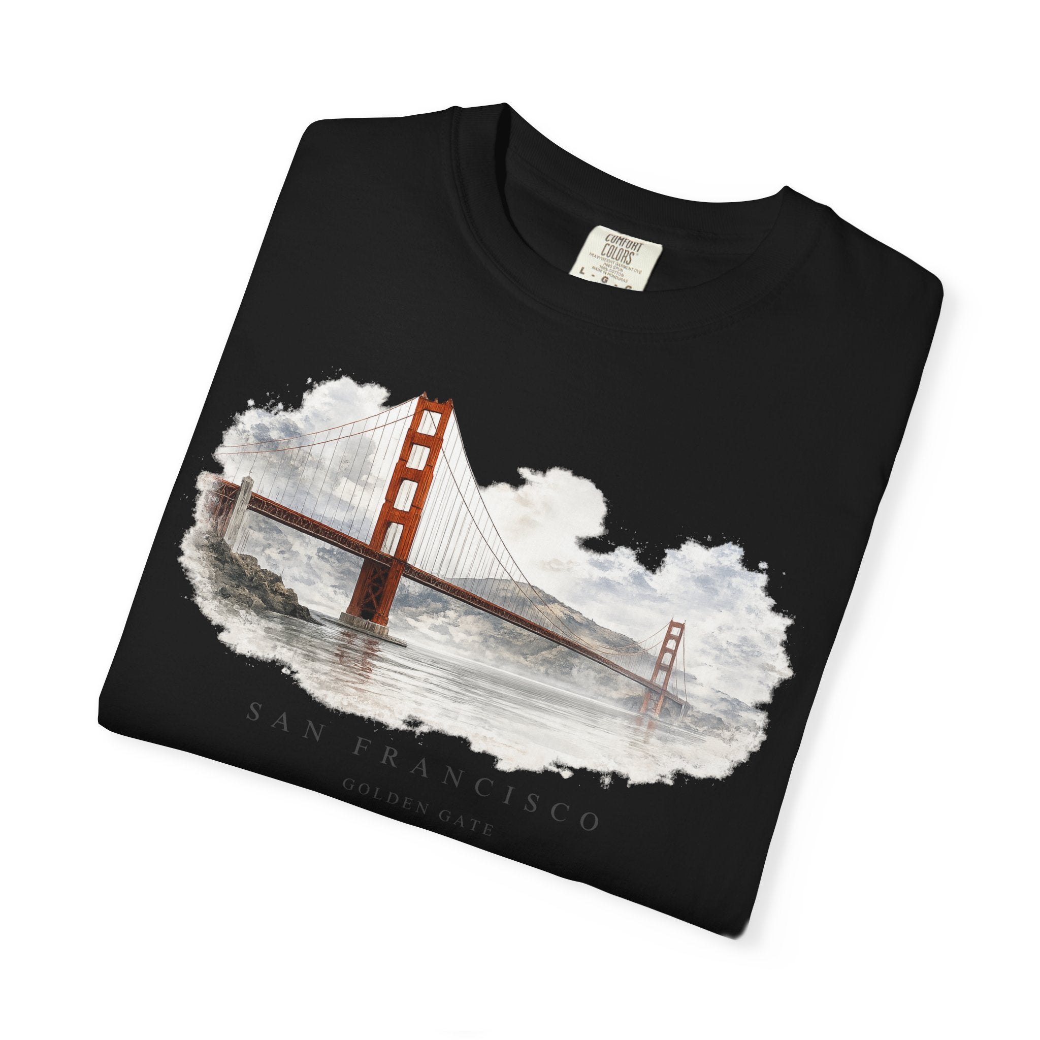 San Francisco Golden Gate Garment Dyed Heavyweight Tee