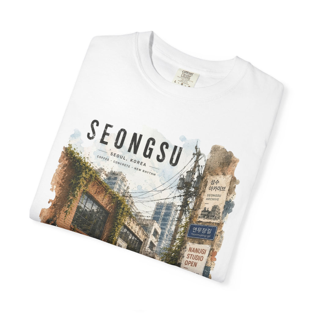 Seoul Seongsu Rhythm Garment Dyed Heavyweight Tee