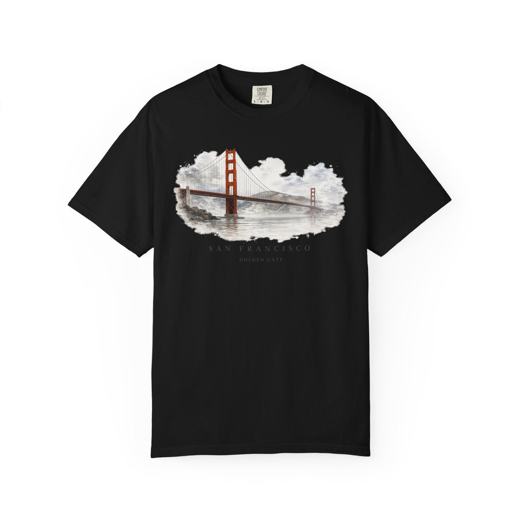 San Francisco Golden Gate Garment Dyed Heavyweight Tee