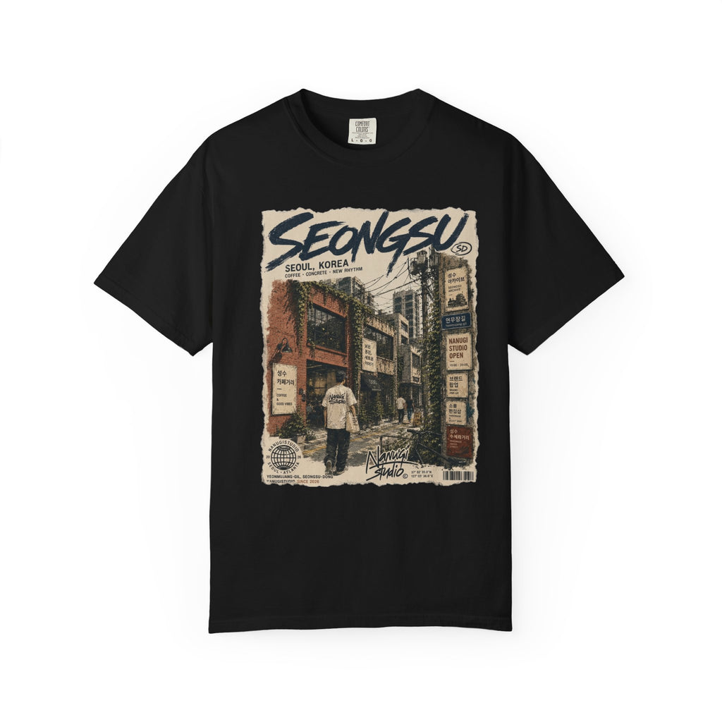 Seoul Seongsu Rhythm Garment Dyed Heavyweight Tee Vol.3