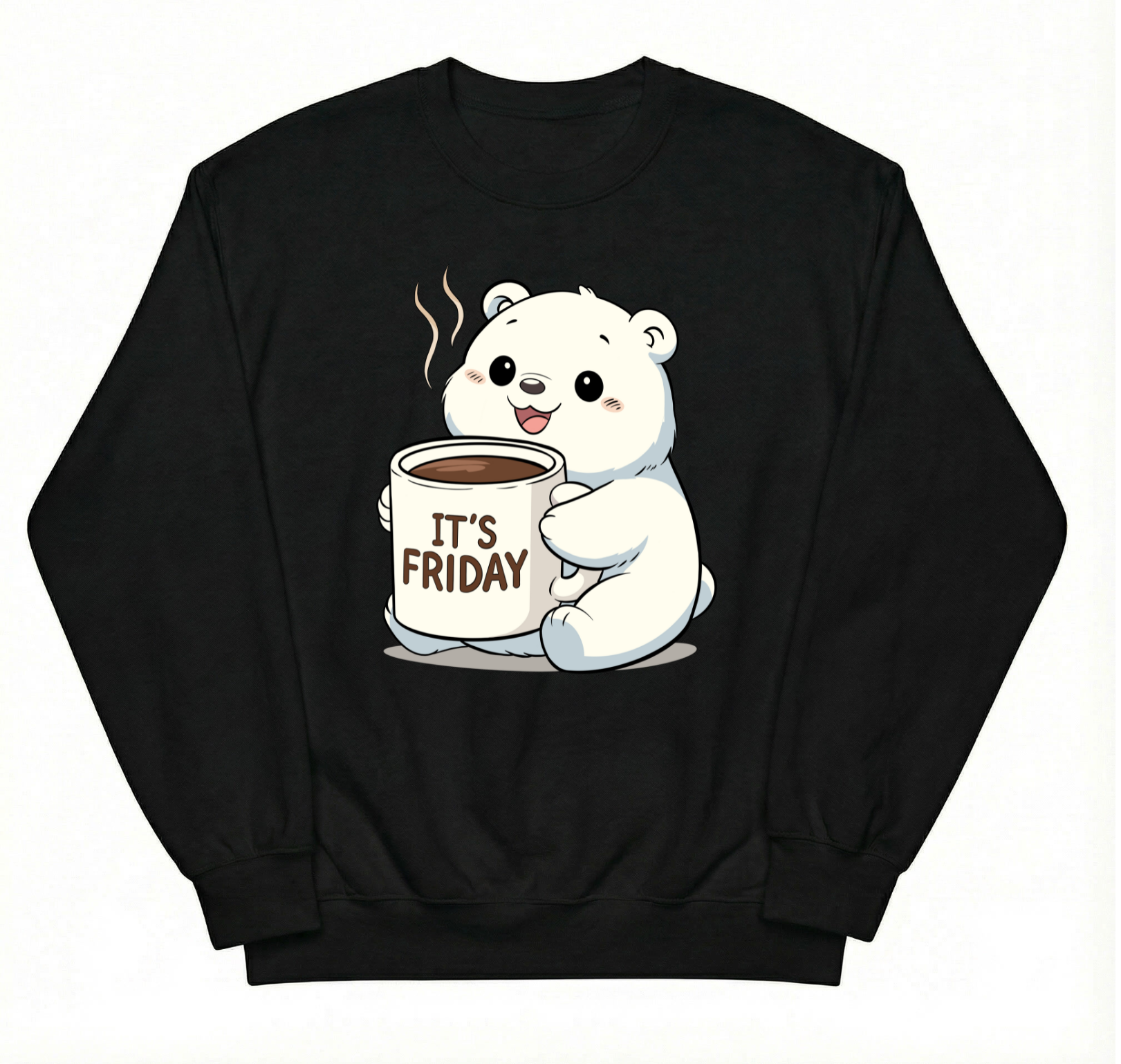 LOOSE-FIT SWEATSHIRT (It's Friday)