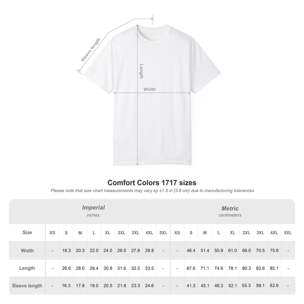Atlanta SkyView Watercolor Garment Dyed Heavyweight Tee
