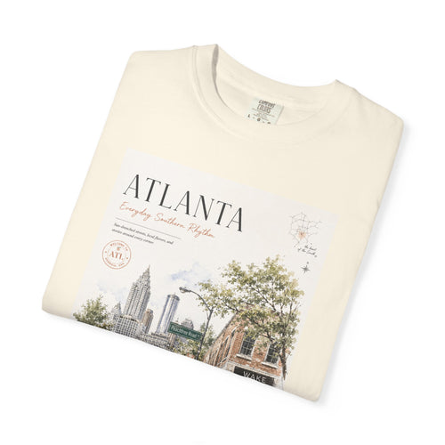Atlanta Wake Coffee Garment Dyed Heavyweight Tee