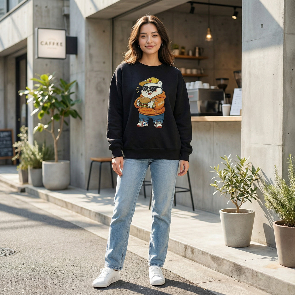 LOOSE-FIT SWEATSHIRT (Sunglass)