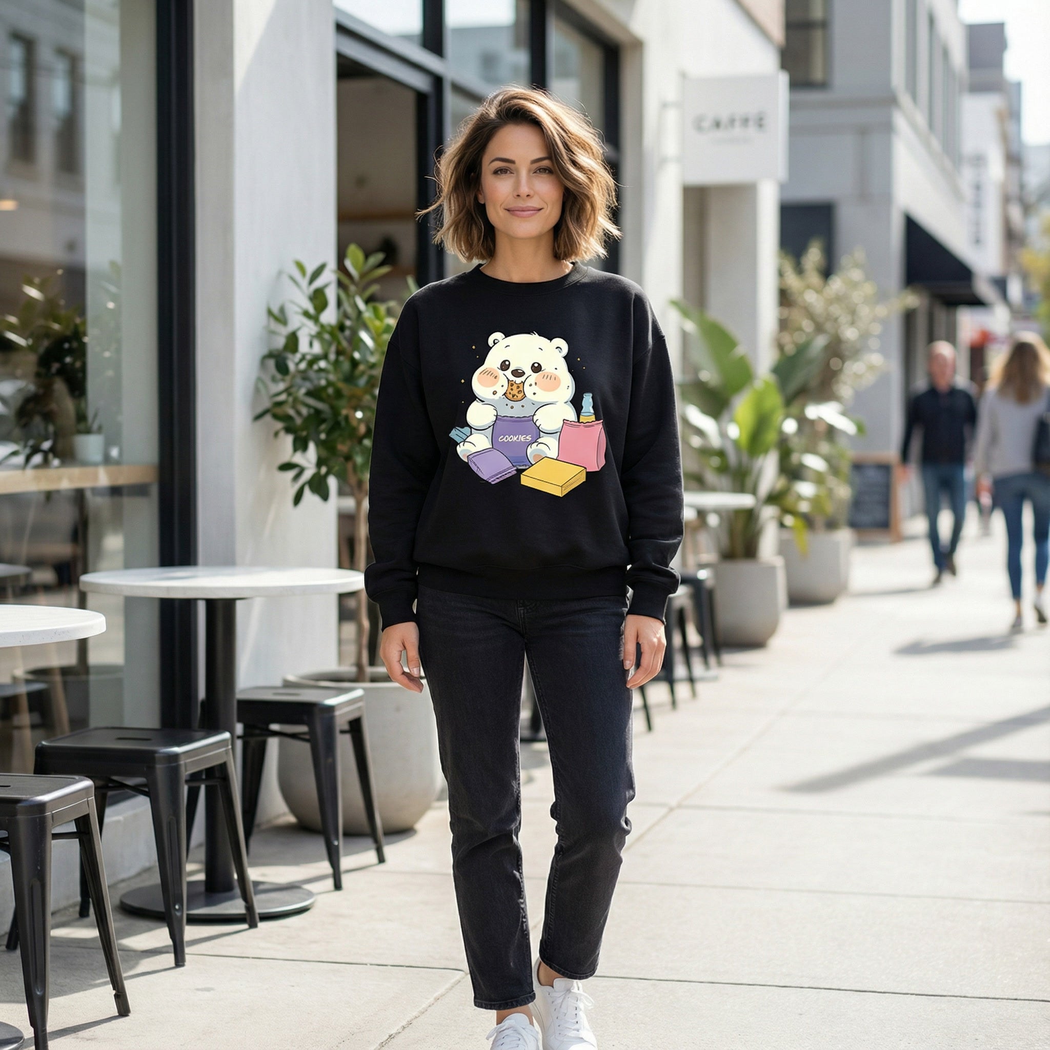LOOSE-FIT SWEATSHIRT (Cookies)